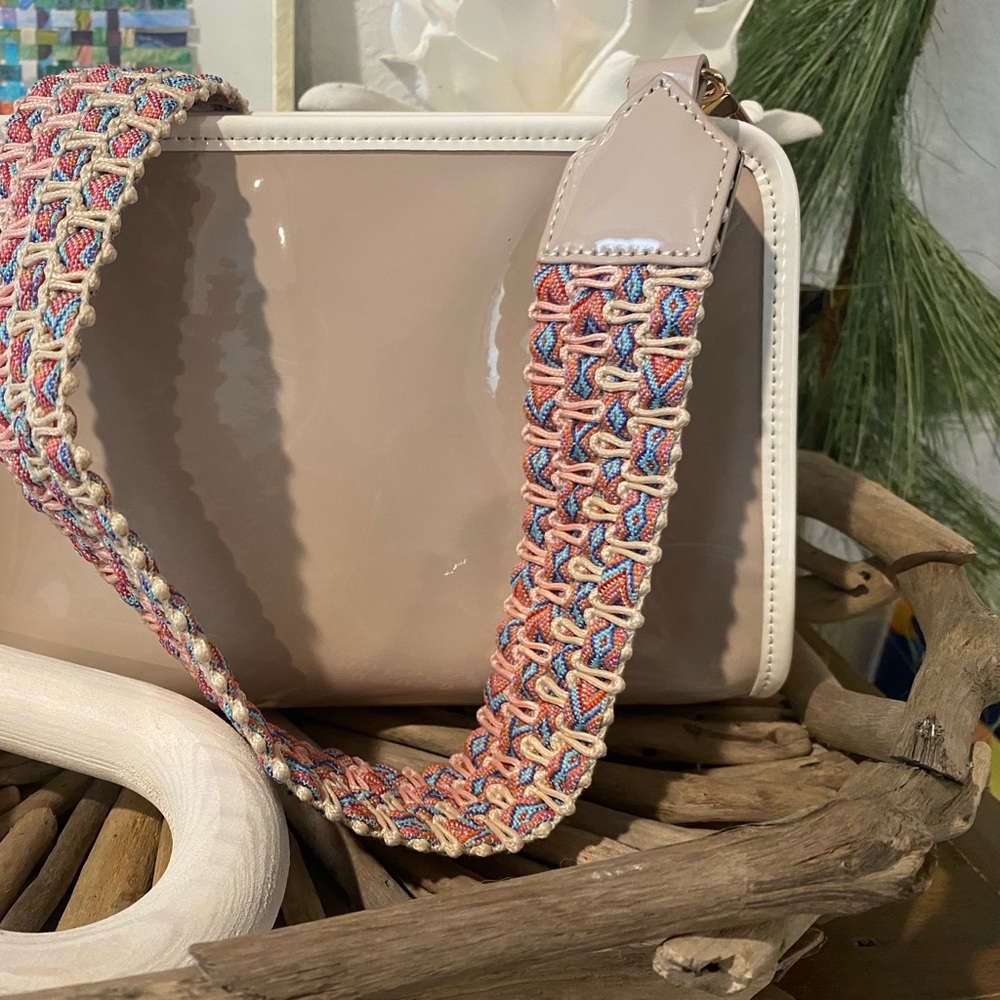 Kelly Wynn Patent Crossbody Bag. Worn Once.